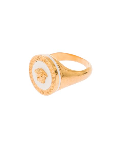 Versace Anello Gold Smalto .